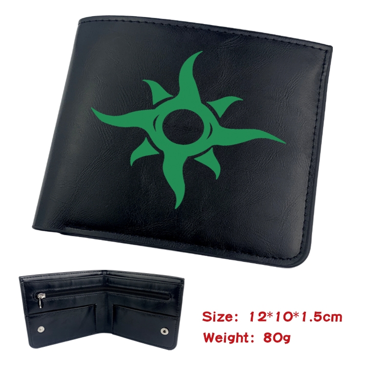 SK∞ Anime inner buckle magnetic buckle two fold wallet 22.5X13.5CM