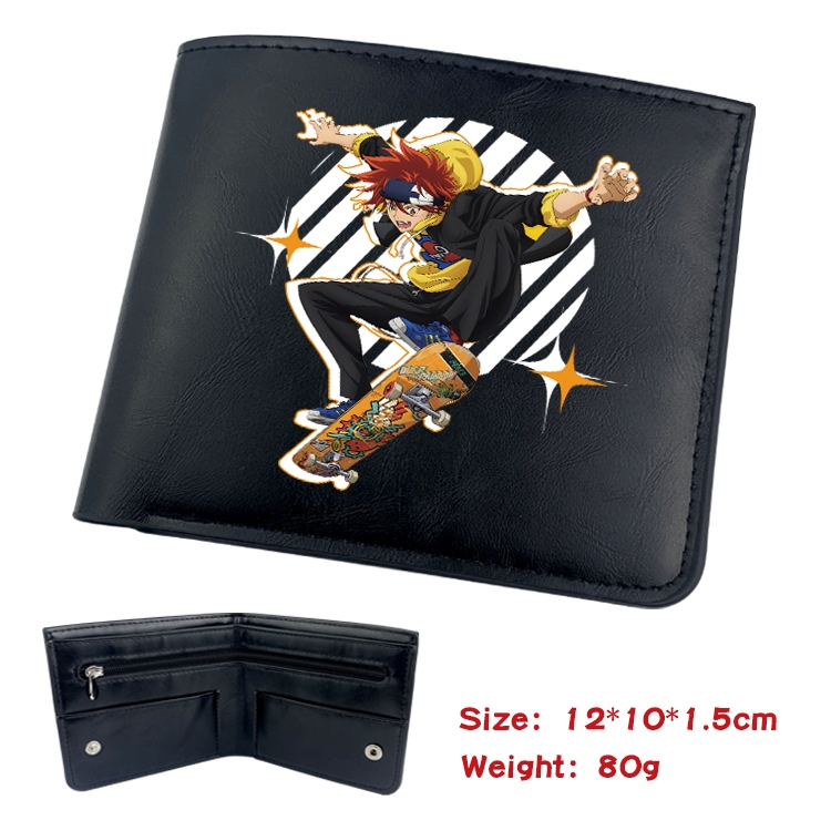 SK∞ Anime inner buckle magnetic buckle two fold wallet 22.5X13.5CM