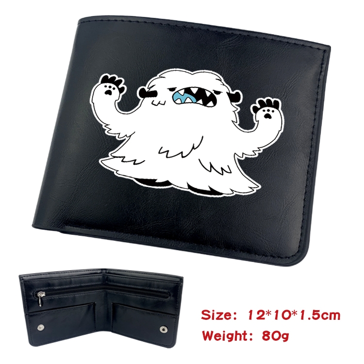 SK∞ Anime inner buckle magnetic buckle two fold wallet 22.5X13.5CM