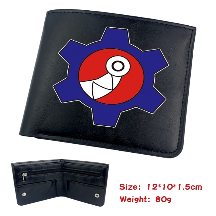 SK∞ Anime inner buckle magnetic buckle two fold wallet 22.5X13.5CM