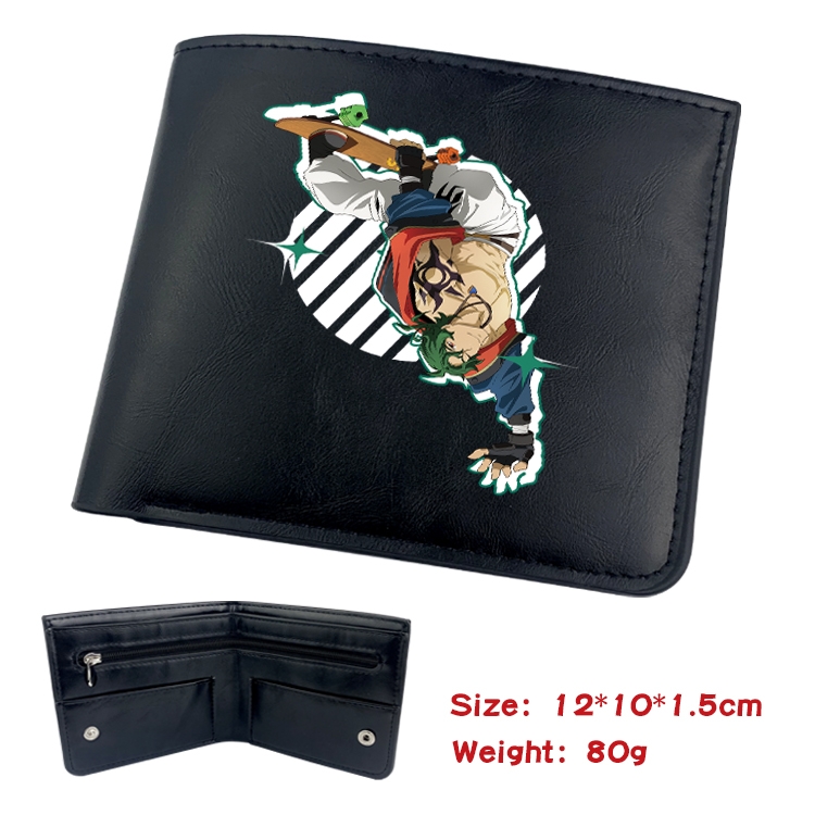 SK∞ Anime inner buckle magnetic buckle two fold wallet 22.5X13.5CM