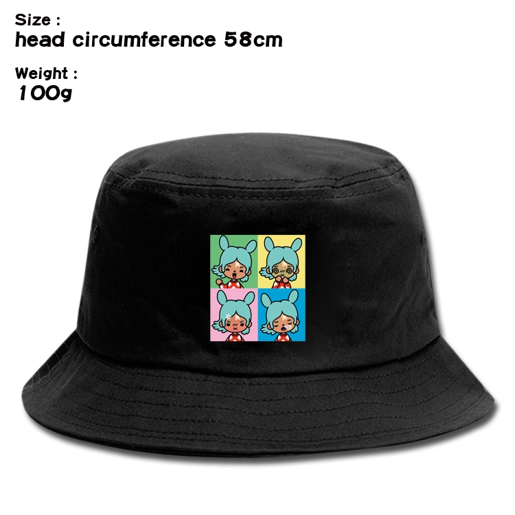 toca life world Anime canvas fisherman hat sun hat 58cm