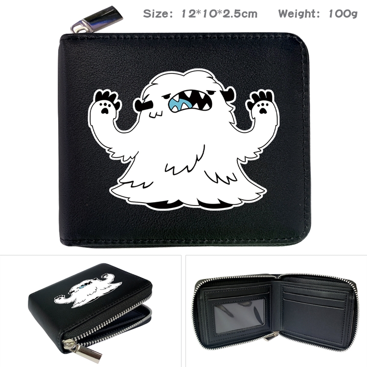 SK∞ Anime Full Color Short All Inclusive Zipper Wallet 10x12x2.5cm