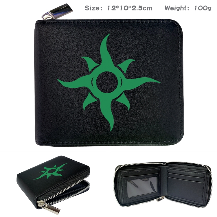 SK∞ Anime Full Color Short All Inclusive Zipper Wallet 10x12x2.5cm