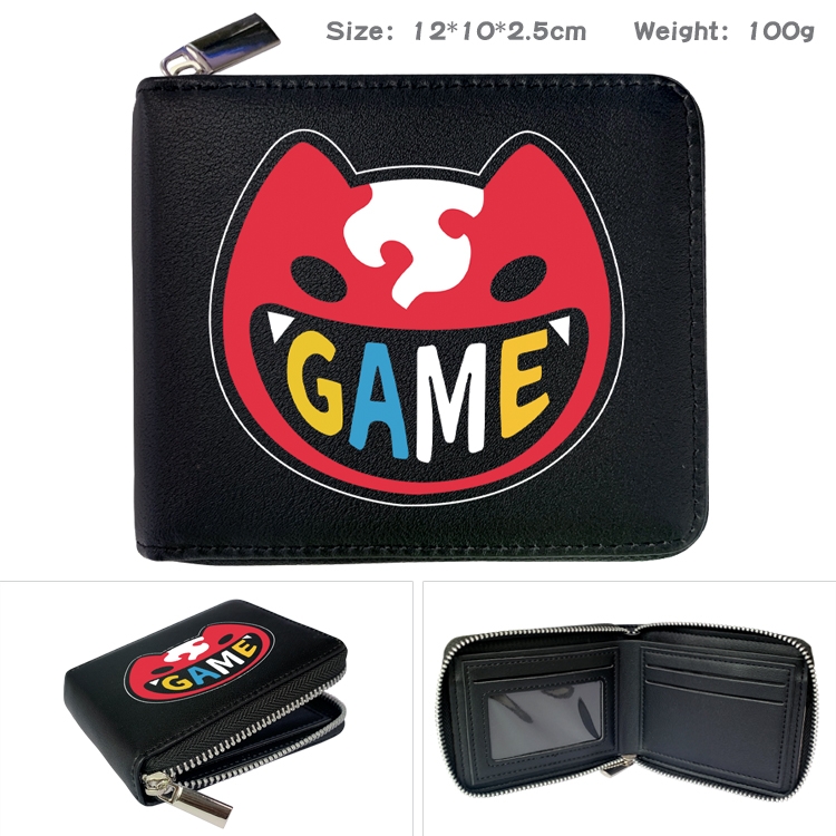 SK∞ Anime Full Color Short All Inclusive Zipper Wallet 10x12x2.5cm