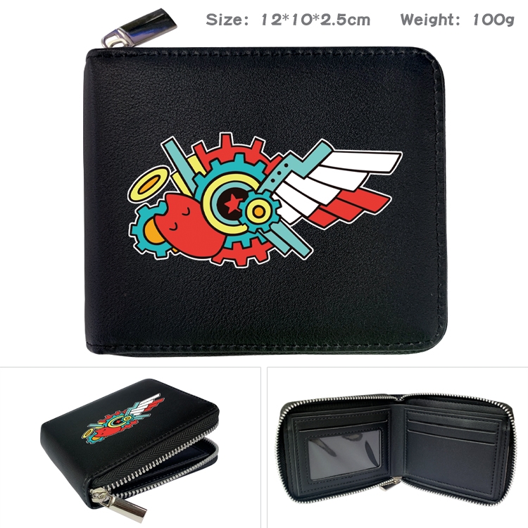 SK∞ Anime Full Color Short All Inclusive Zipper Wallet 10x12x2.5cm