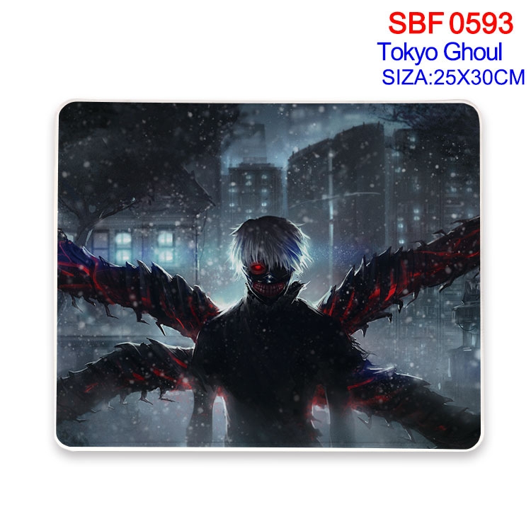 Tokyo Ghoul Anime peripheral edge lock mouse pad 25X30cm SBF-593
