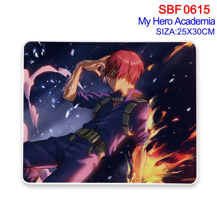 My Hero Academia Anime peripheral edge lock mouse pad 25X30cm  SBF-615