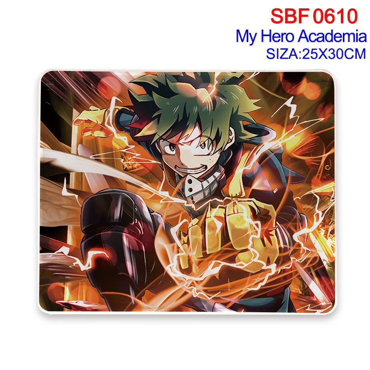 My Hero Academia Anime peripheral edge lock mouse pad 25X30cm SBF-610