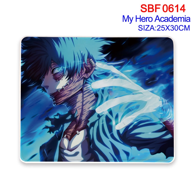 My Hero Academia Anime peripheral edge lock mouse pad 25X30cm SBF-614