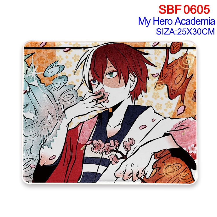 My Hero Academia Anime peripheral edge lock mouse pad 25X30cm SBF-605