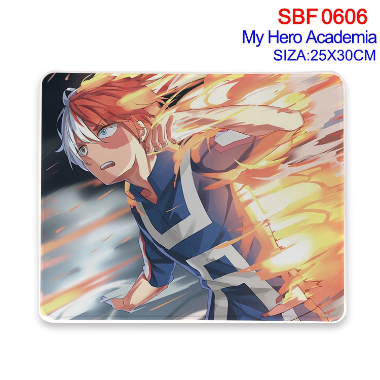 My Hero Academia Anime peripheral edge lock mouse pad 25X30cm SBF-606