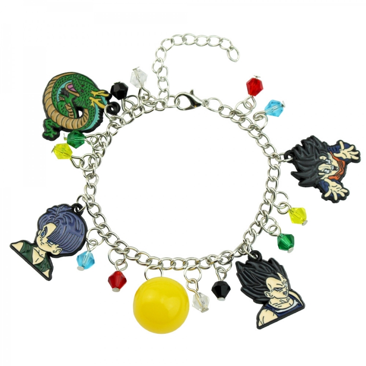 DRAGON BALL Cartoon Metal Bracelet Jewelry OPP Bag  price for 5 pcs B058