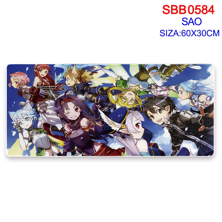 Sword Art Online Anime peripheral edge lock mouse pad 60X30cm SBB-584