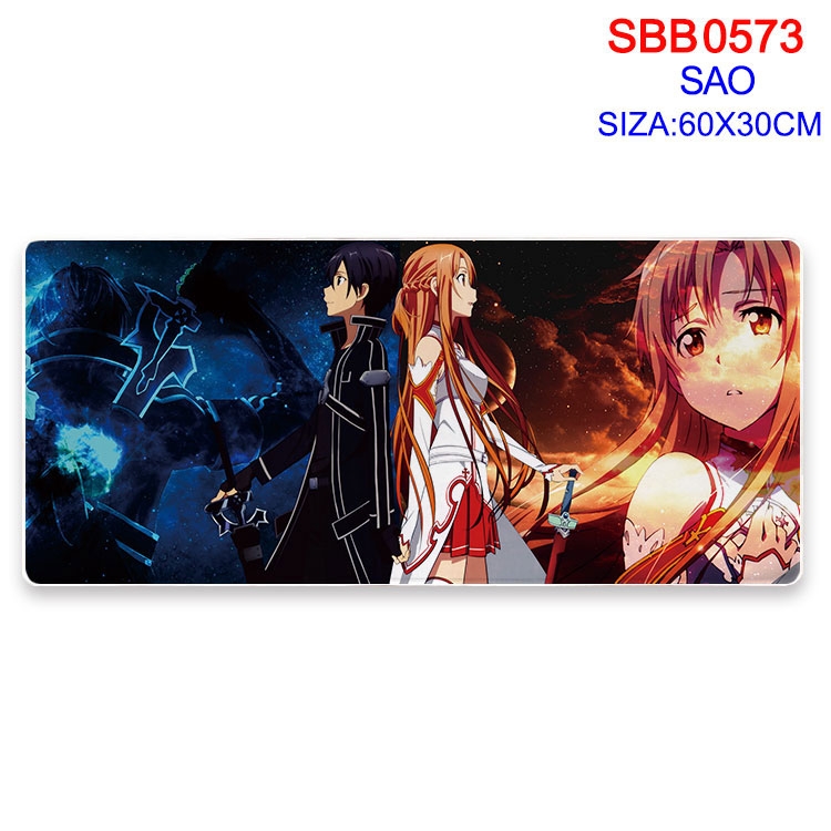 Sword Art Online Anime peripheral edge lock mouse pad 60X30cm SBB-573
