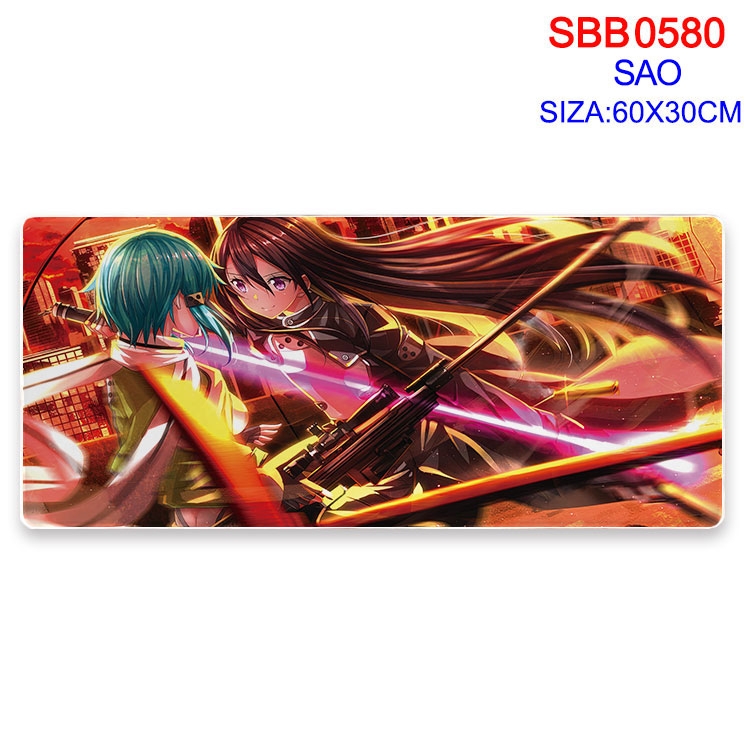 Sword Art Online Anime peripheral edge lock mouse pad 60X30cm SBb-580