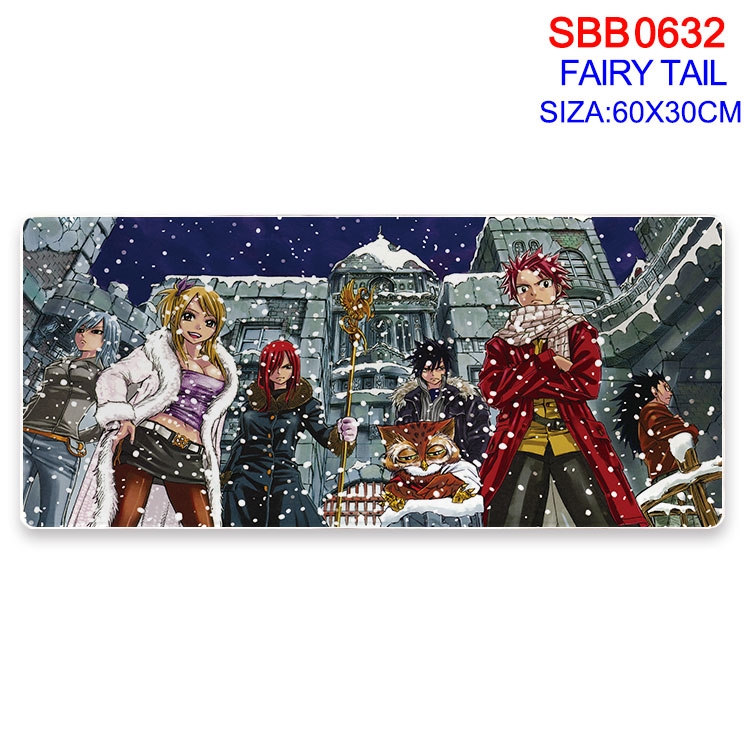 Fairy tail Anime peripheral edge lock mouse pad 60X30cm SBB-632