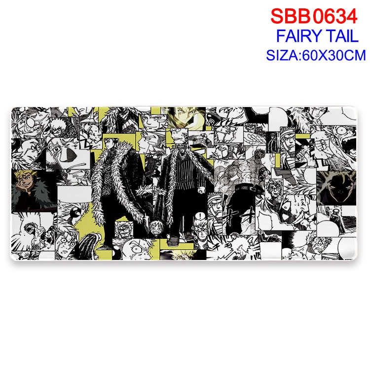 Fairy tail Anime peripheral edge lock mouse pad 60X30cm  SBB-634