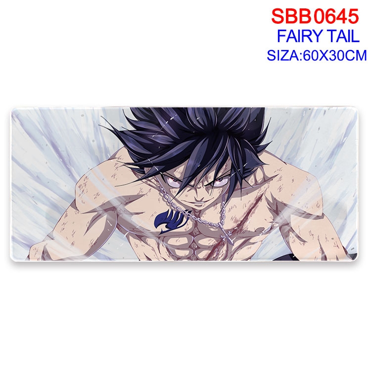 Fairy tail Anime peripheral edge lock mouse pad 60X30cm  SBB-645