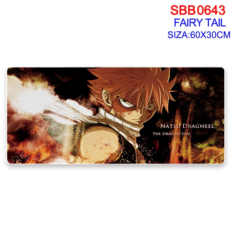 Fairy tail Anime peripheral edge lock mouse pad 60X30cm  SBB-643