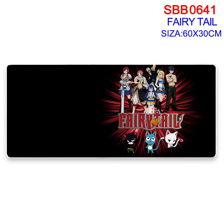 Fairy tail Anime peripheral edge lock mouse pad 60X30cm SBB-641