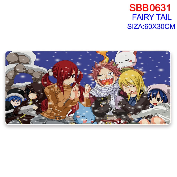 Fairy tail Anime peripheral edge lock mouse pad 60X30cm  SBB-631