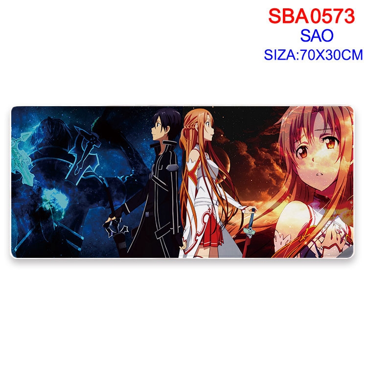 Demon Slayer Kimets Anime peripheral edge lock mouse pad 70X30cm SBA-677