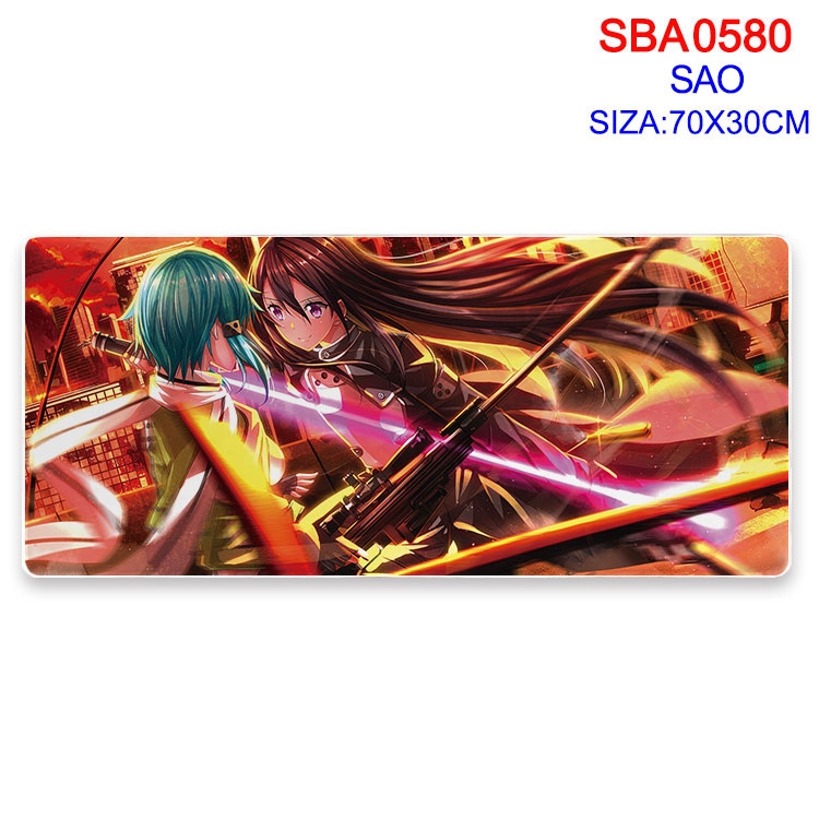 Demon Slayer Kimets Anime peripheral edge lock mouse pad 70X30cm SBA-688