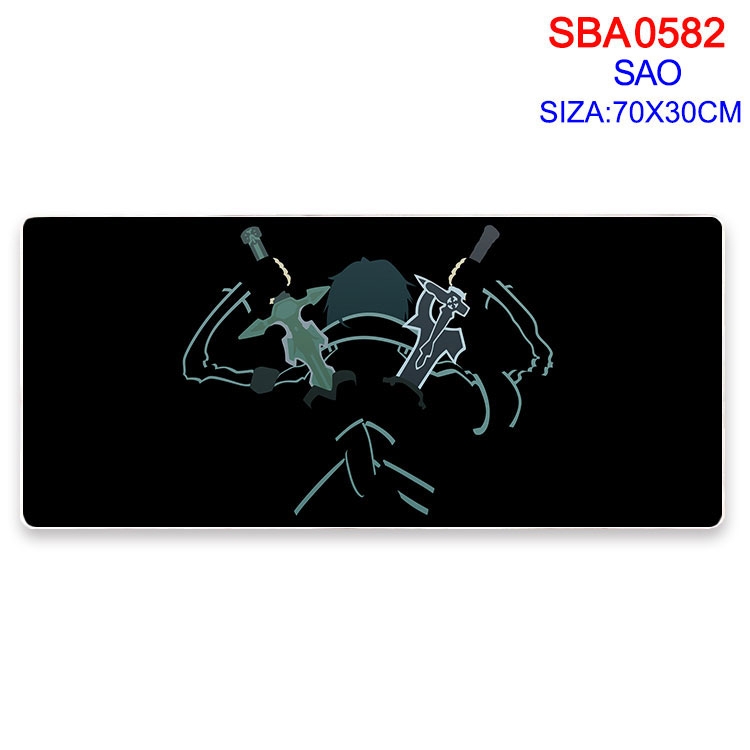 Demon Slayer Kimets Anime peripheral edge lock mouse pad 70X30cm SBA-686