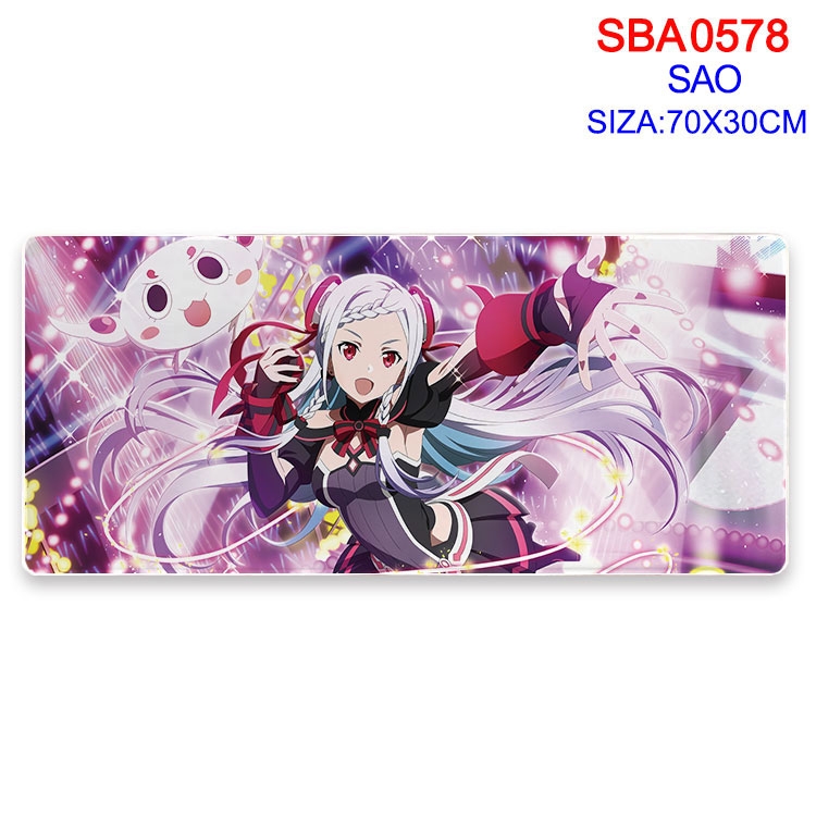 Demon Slayer Kimets Anime peripheral edge lock mouse pad 70X30cm SBA-687