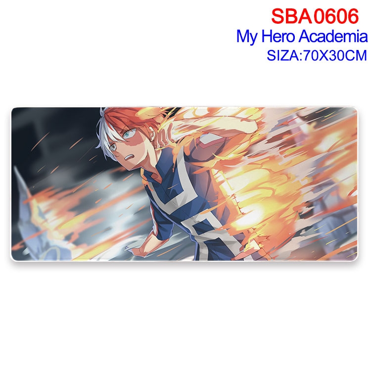 My Hero Academia Anime peripheral edge lock mouse pad 70X30cm  SBA-606