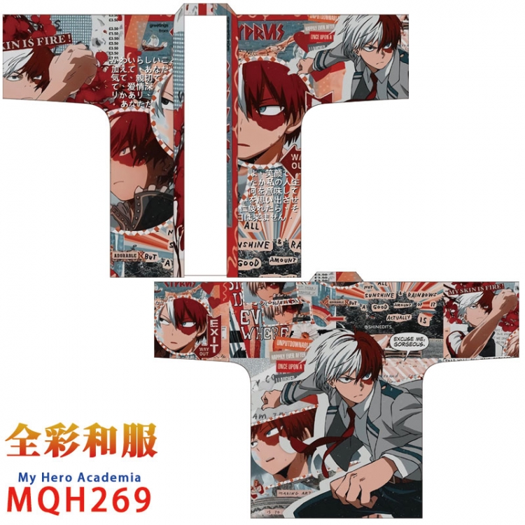 My Hero Academia Anime peripheral full color kimono one size