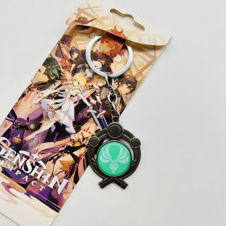 Genshin Impact Anime Acrylic Keychain Charm price for 5 pcs 13289
