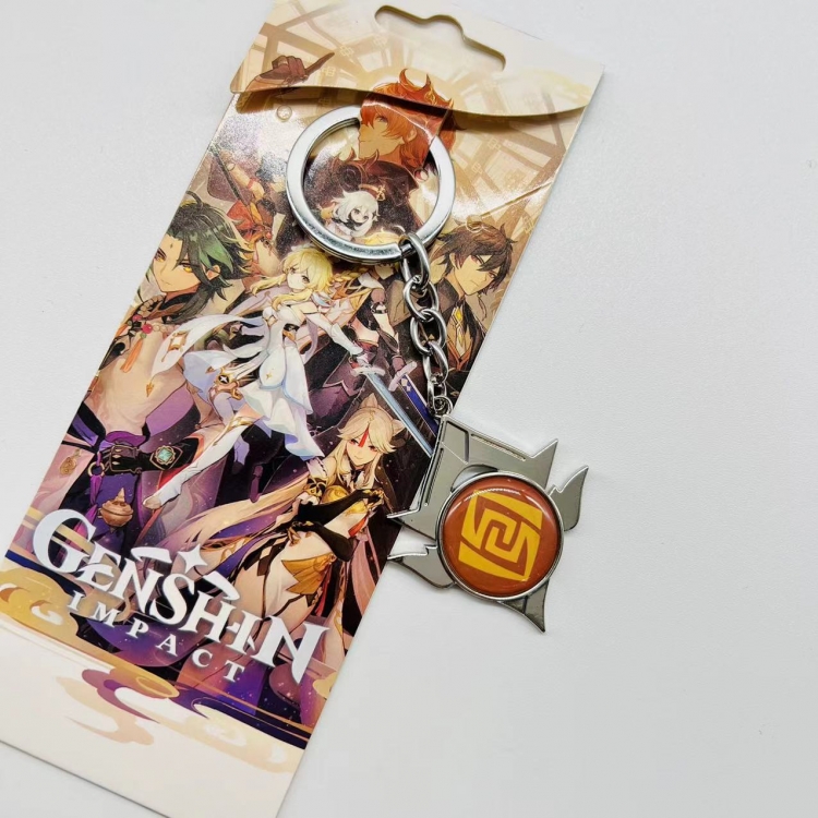 Genshin Impact Anime Acrylic Keychain Charm price for 5 pcs 13288
