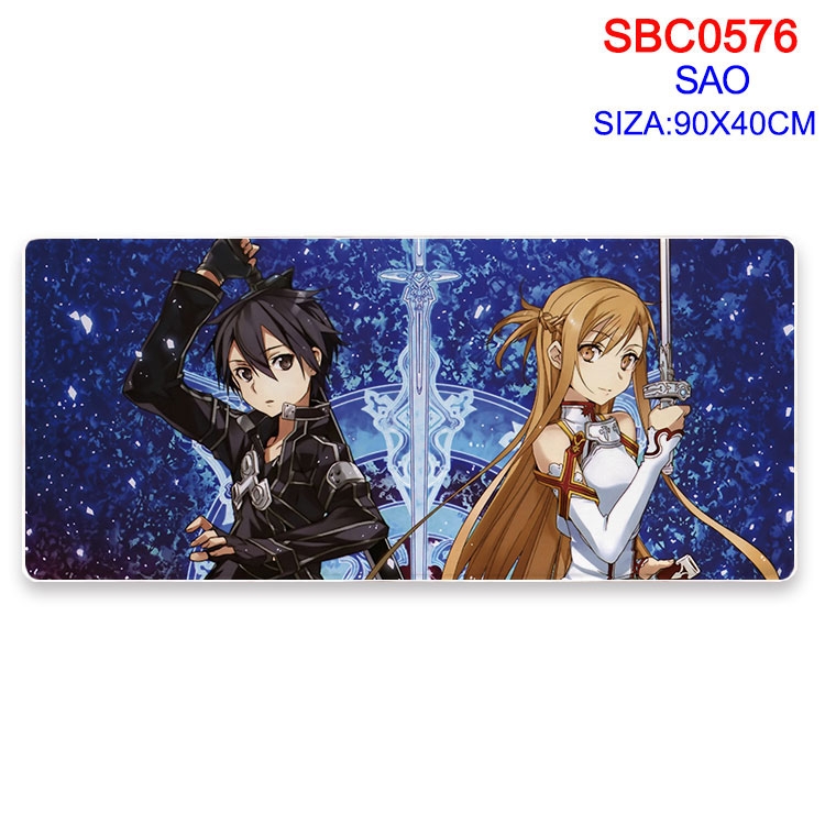 Sword Art Online Anime Peripheral Overlock Mouse Pad Desk Pad 40X90CM BC-576