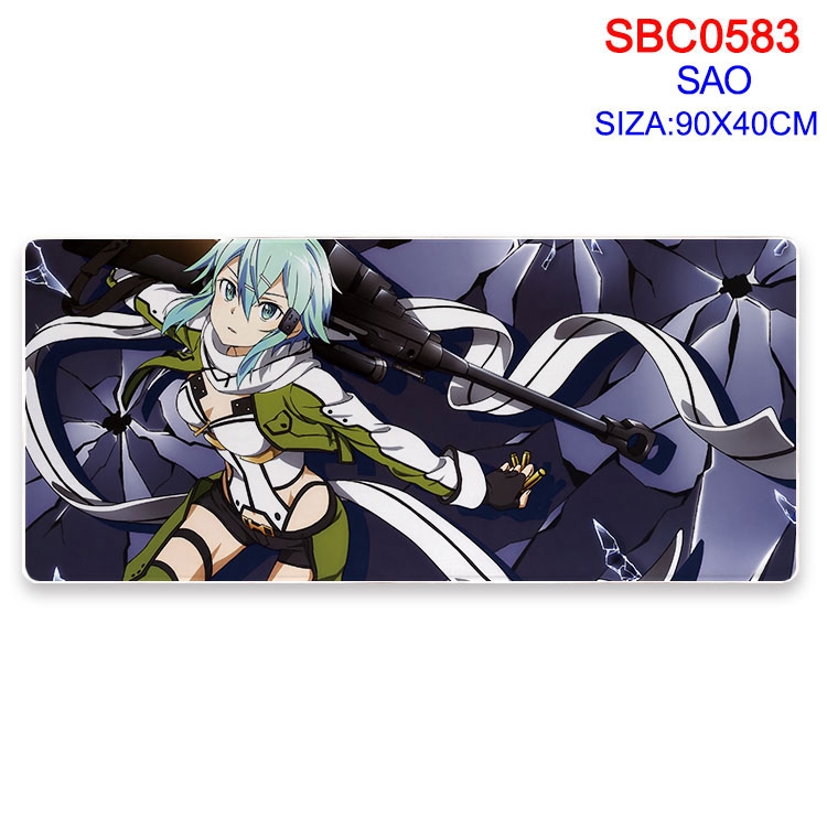 Sword Art Online  Anime Peripheral Overlock Mouse Pad Desk Pad 40X90CM SBC-583