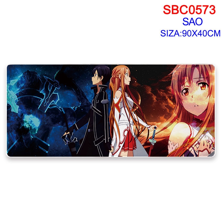 Sword Art Online Anime Peripheral Overlock Mouse Pad Desk Pad 40X90CM SBC-573