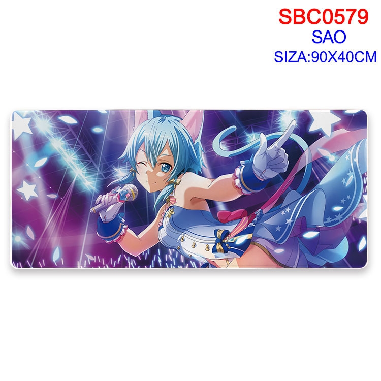 Sword Art Online Anime Peripheral Overlock Mouse Pad Desk Pad 40X90CM  SBC-579
