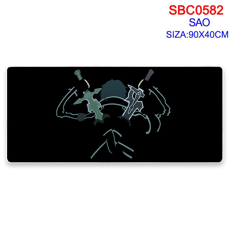 Sword Art Online Anime Peripheral Overlock Mouse Pad Desk Pad 40X90CM SBC-582