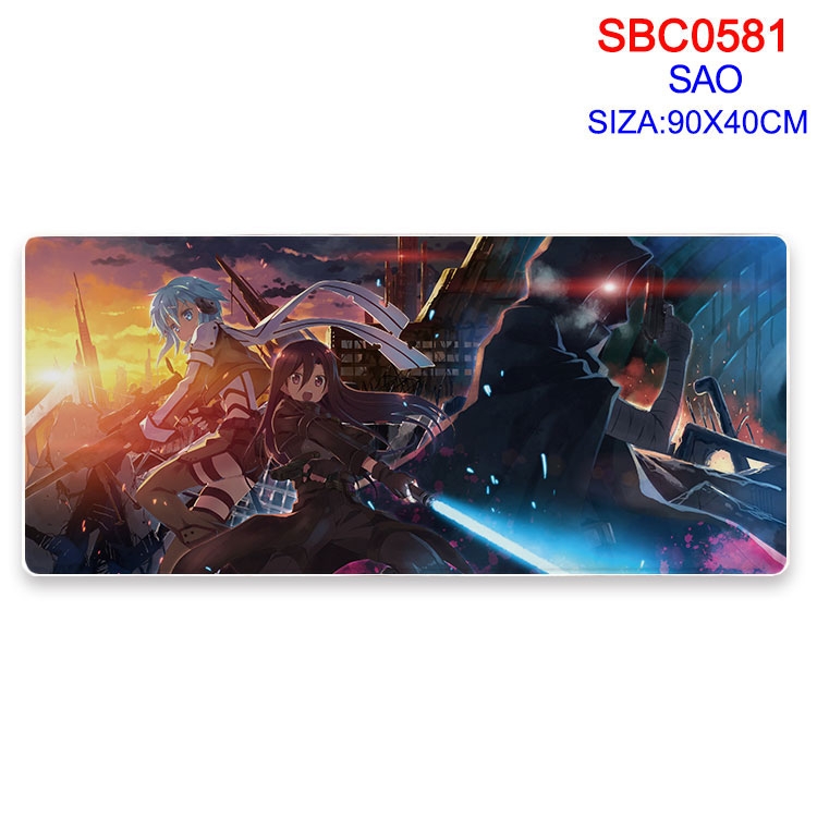 Sword Art Online Anime Peripheral Overlock Mouse Pad Desk Pad 40X90CM SBC-581