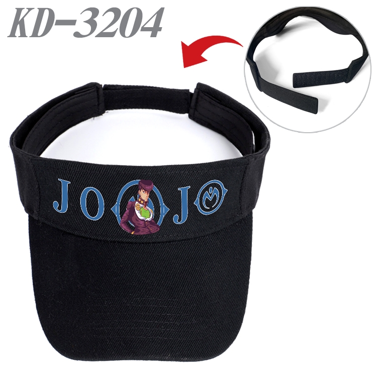 JoJos Bizarre Adventure Anime Peripheral Empty Top Visor Hat  KD-3204A