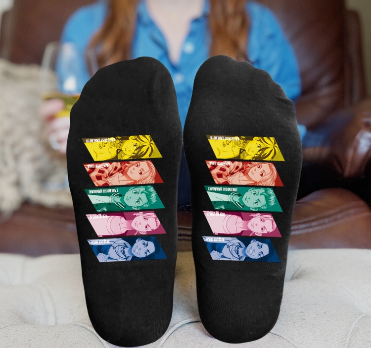 Tokyo Revengers Anime Knitted Print Socks Adult One Size Tube Height 15cm  15A