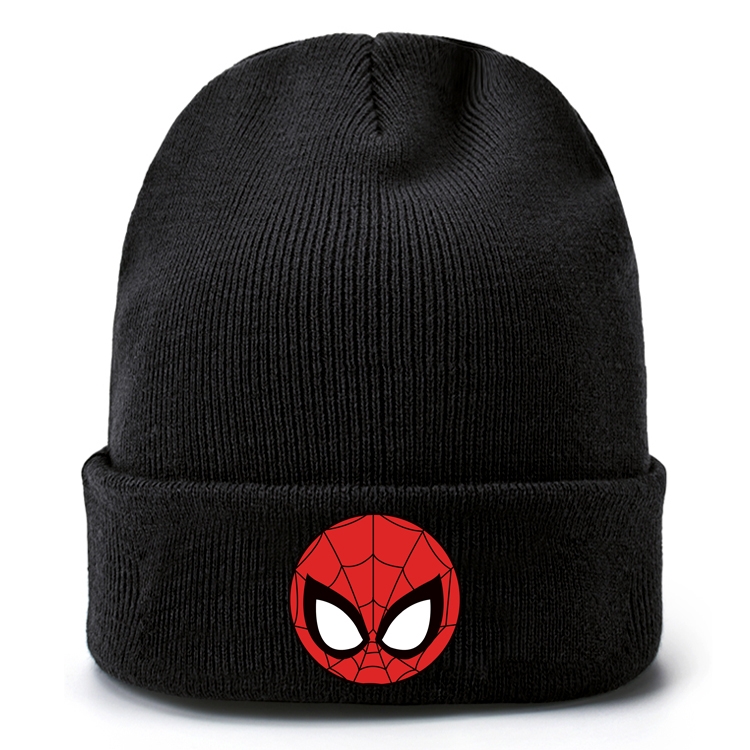 Spiderman Knitted hat wool hat head circumference 40-80cm