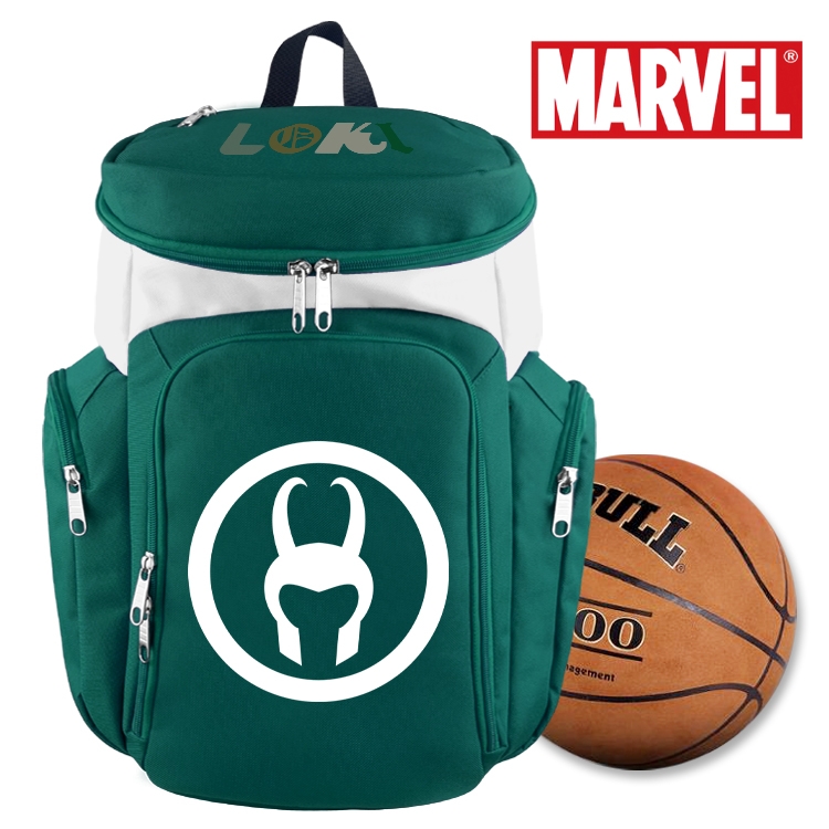 Super hero film and television basketball bag backpack schoolbag