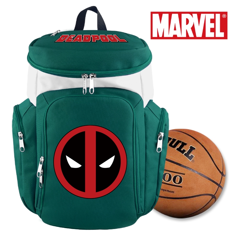 Super hero film and television basketball bag backpack schoolbag