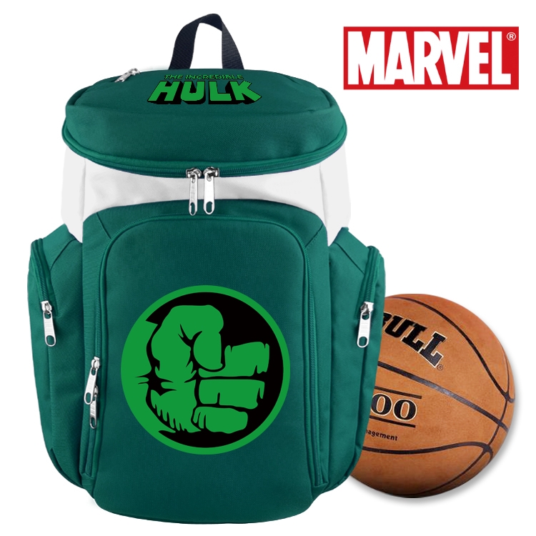Super hero film and television basketball bag backpack schoolbag