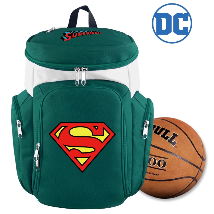 Super hero film and television basketball bag backpack schoolbag