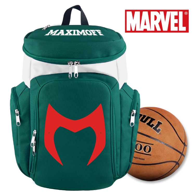 Super hero film and television basketball bag backpack schoolbag