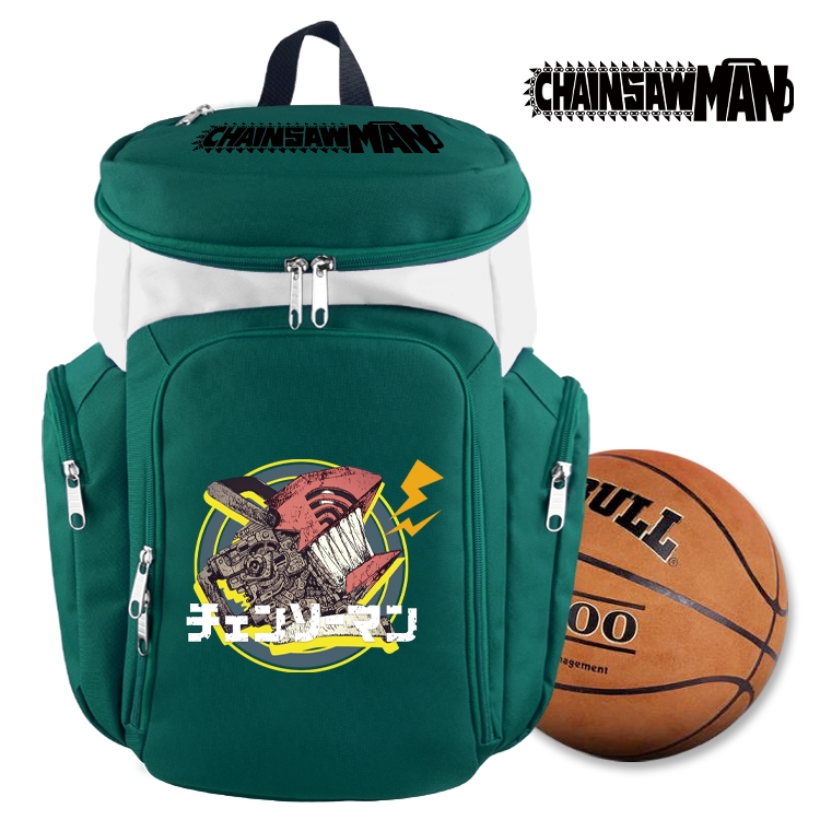 chainsaw man anime basketball bag backpack schoolbag