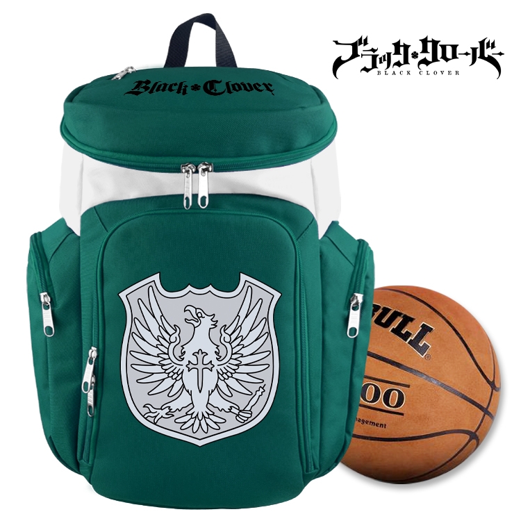 black clover anime basketball bag backpack schoolbag